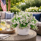 20 Bundles Artificial Flowers for Outdoors, UV Resistant Fake Plants Flowers - Image 5