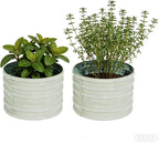 2x2x1.5ft-2pcs-Oval Raised Garden Bed Kit, Galvanized Planter Garden Boxes - Image 4