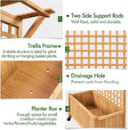 Yaheetech 72" H Horticulture Garden Planter - Image 6