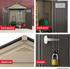 Rubbermaid Resin Outdoor Storage Shed - Image 8