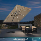 PURPLE LEAF 10 Feet Patio Umbrella - Image 2
