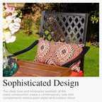 Sophia & William Patio Bar Set 5 Piece Outdoor High Dining Table and Chairs Set - Image 4