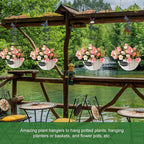 Large Decorative S Hooks, Beautiful and Vivid Plant Hook - Image 5