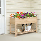 Yaheetech 47x23x32in Wooden Raised Garden Bed - Image 9