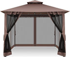 COBIZI Gazebo 10x10 Heavy Duty Gazebos - Image 2