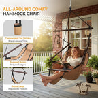 ONCLOUD Upgraded Unique Hammock Sky Chair, Air Deluxe Hanging Swing Seat - Image 2