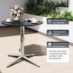 PHI VILLA 5 Pieces Outdoor Small Dining Set - Image 8