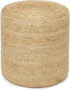 REDEARTH · Cylindrical Pouf Ottoman by REDEARTH