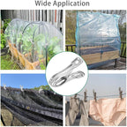 80 Pcs 2inches Gardening Clips for Netting, Metal Clamps Made of Stainless Steel - Image 2