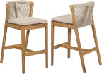 Christopher Knight Home Cuz Patio Barstool Set of 2, Outdoor Counter Height - Image 5