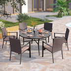 PHI VILLA Outdoor Round Dining Table - Image 2