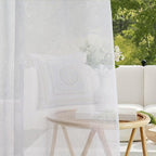 RYB HOME 2 Panels Outdoor Curtains - Image 3