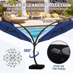GarveeLife 11FT Cantilever Patio Umbrella - Image 7