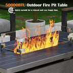 Sundale Outdoor 5 Pieces Patio Furniture Set - Image 6
