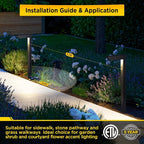 Gardencoin 3CCT LED Low Voltage Landscape Pathway Light, 12V Premium - Image 5