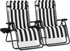 Best Choice Products Set of 2 Extra Wide Adjustable Steel Mesh Zero Gravity by BestChoiceProducts