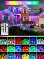 RGB Color Changing 33Ft 100LED St. Patrick's Day Fairy Lights Battery Operated - Image 2