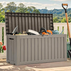 YITAHOME 72 Gallon Outdoor Resin Deck Box - Image 8