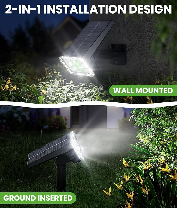 Bright Solar Spot Lights Outdoor, Solar Lights Outdoor Waterproof IP67 - Image 5