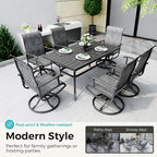 Pamapic 7-Piece Patio Dining Furniture Set - Image 3