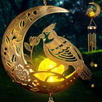 Moon Cardinal Wind Chime for Outside by ShangTianFeng