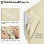 MR.COVER Outdoor Couch Cover Waterproof, Patio Furniture Covers - Image 3