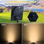 Solar Spot Lights Outdoor, 20 LED IP65 Waterproof Solar Landscape Spotlights - Image 3