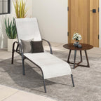 Giantex Set of 2 Patio Lounge Chair, Outdoor Chaise Lounge - Image 7