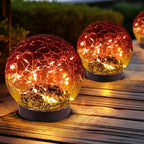 Solar Globe Lights Outdoor Waterproof-Solar Balls by JKIMK