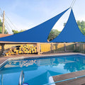 E&K Sunrise 6' x 6' x 6' Sun Shade Sail Triangle Canopy Shade Cover UV Block by EKSUNRISEINC