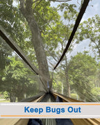 Sunyear Camping Hammock, Portable Single & Double Hammock - Image 5