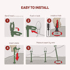 Christmas Light Yard Stakes Outdoor Light Stakes - Image 6