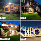CINOTON 20W LED Flood Lights Outdoor, IP65 Waterproof Exterior Security Wall - Image 8