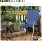 UDPATIO Patio Dining Set of 3, Outdoor Table and Chairs Set - Image 4