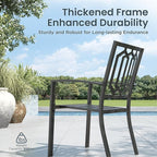 PHI VILLA 7 Piece Outdoor Dining Set - Image 5