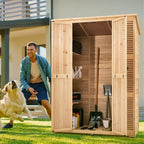 VEVOR Outdoor Storage Shed, Oversize Wooden Outside Storage Cabinet - Image 8