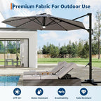 Garvee 10 ft Cantilever Patio Umbrella - Image 6