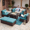 NICESOUL 7 Piece Patio Furniture Set by NICESOUL