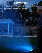 Ofuray Solar Spot Lights Outdoor, RGB Color Changing - Image 3