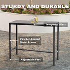 NUU GARDEN 5-Piece Patio Bar Set - Image 9