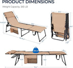 Yaheetech 22.4" Tanning Chair - Image 3