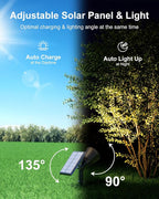 Solar Powered Spot Lights Outdoor Waterproof Super Bright LED Yard Spotlights - Image 7