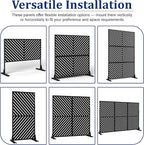Outdoor Privacy Screen, Freestanding Privacy Fence Panels - Image 5