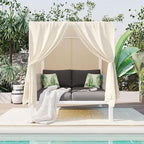Outdoor Patio Sunbed Lounger - Image 3