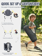 EVER ADVANCED Kids Hammock Chair Foldable, Kids Camping Chair - Image 6