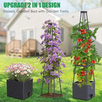 4 Pack Raised Garden Bed Planter Box - Image 4