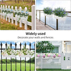 Railing Planters Outdoor Balcony 16 Inch Deck Over The Railing Planter Boxes - Image 7