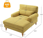 Modern Chaise Lounge Chair - Image 2