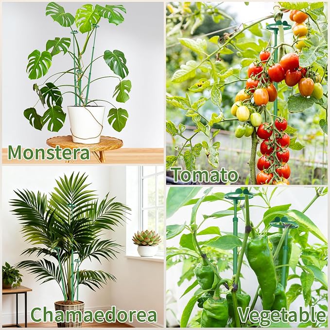 Extendable Plant Stakes, Adjustable Length from 17.9IN to 42.3IN Monstera - Image 6