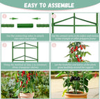 Legigo 2-Pack Tomato Cage for Garden Plant Support - Image 4